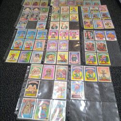 VINTAGE 1986 GARBAGE PAIL Kids TRADING Cards 94 Cards 