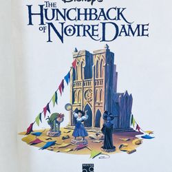 VNTG "The Hunchback of Notre Dame" Walt Disney 1996 LG Hardcover NF