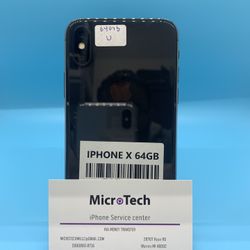 iPhone X 64GB UNLOCKED