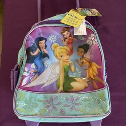 New Tinkerbell Rolling Backpack