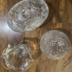 Crystal container/decor  