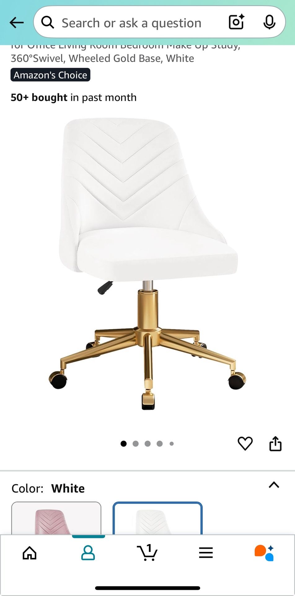 Brand New Vanity Desk Chair
