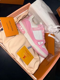 LV pink shoes