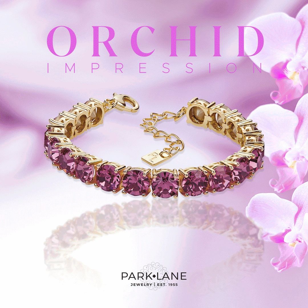ORCHID IMPRESSION BRACELET BACK IN STOCK!!!