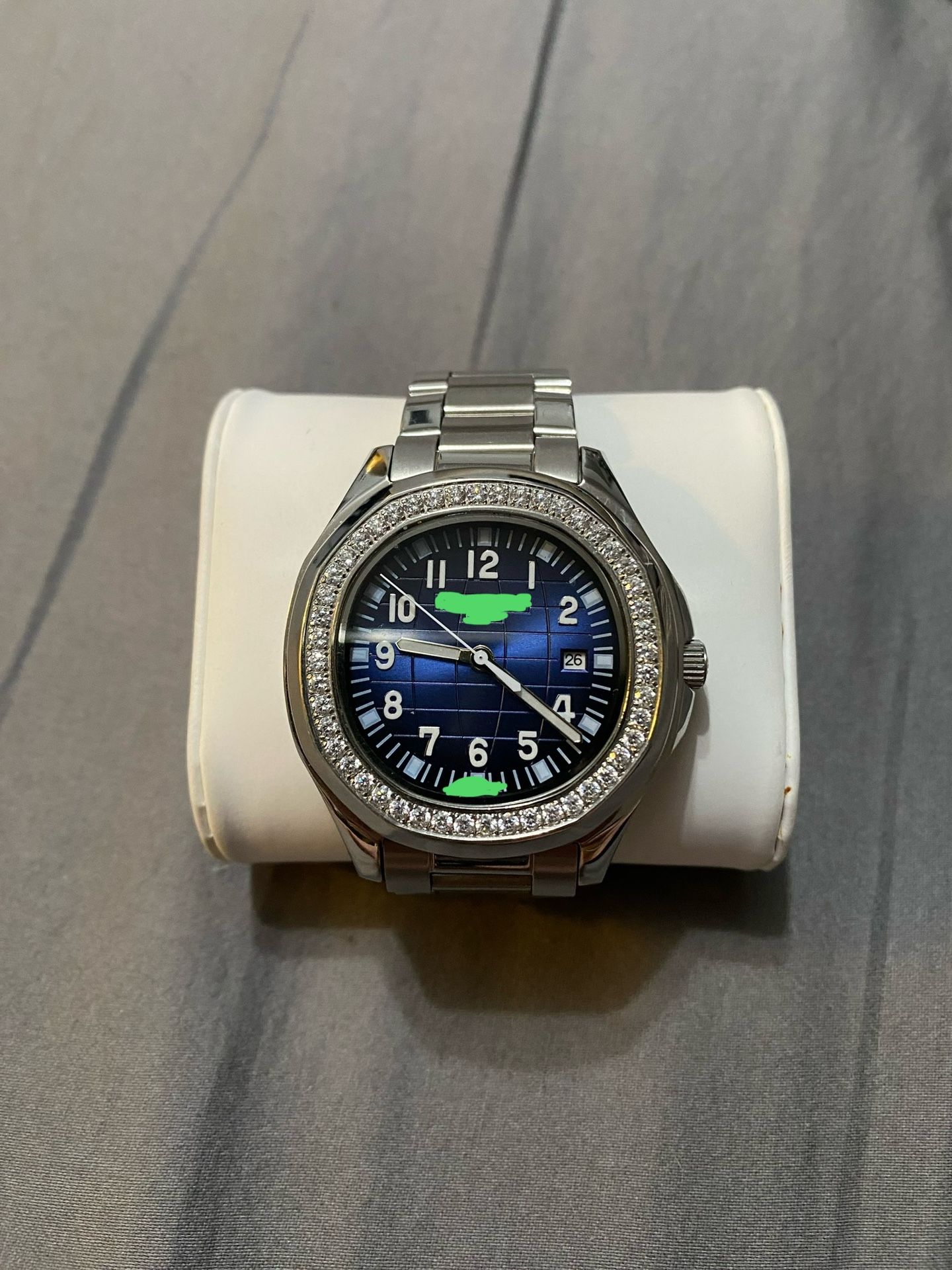 Men’s Watch Moissanite Bezel OBO