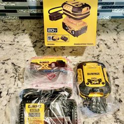 Dewalt Battery Maintainer With 5ah Battery XR And Fast Charger 