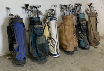 Golf Clubs And Bags