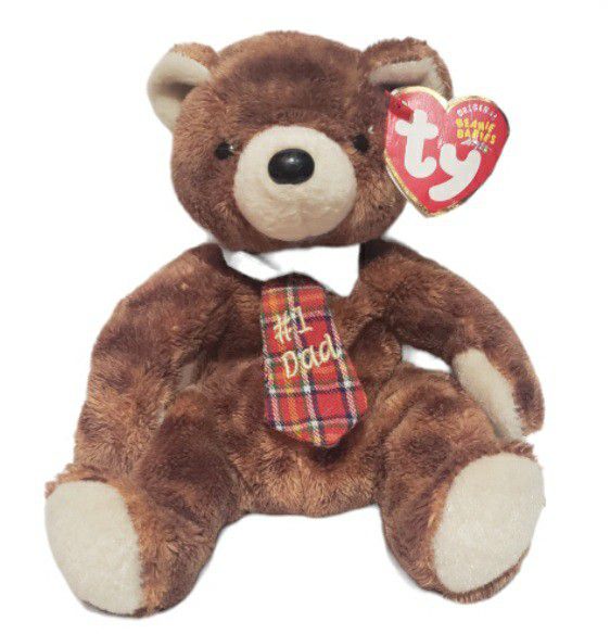 Ty Beanie Babies Pappa Father's day The Bear 2004