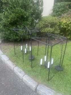 2 Wrought Iron Chandeliers from Circa Lighting