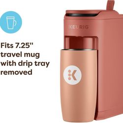 Keurig K-Mini Mate Single Serve K-Cup Pod Coffee Maker for Brewing Up to 12 oz (Approx. 340.2 ml) Cups, Compact Portable Coffee Maker for Small Spaces
