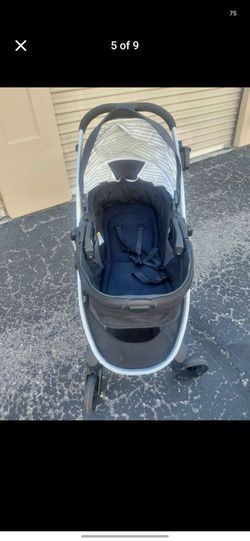 Baby Stroller with Canopy and Harness