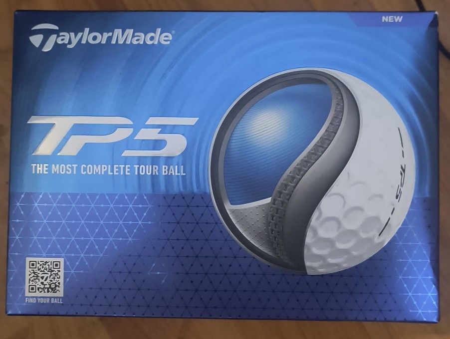 TaylorMade TP5 golf balls pack of 12