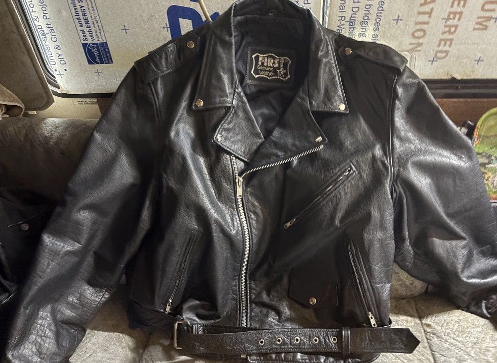 Wilson's Leather Jacket And Pants 40