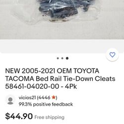 Toyota Tacoma Bed Cleats