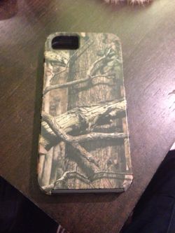 Camo iPhone 5s case