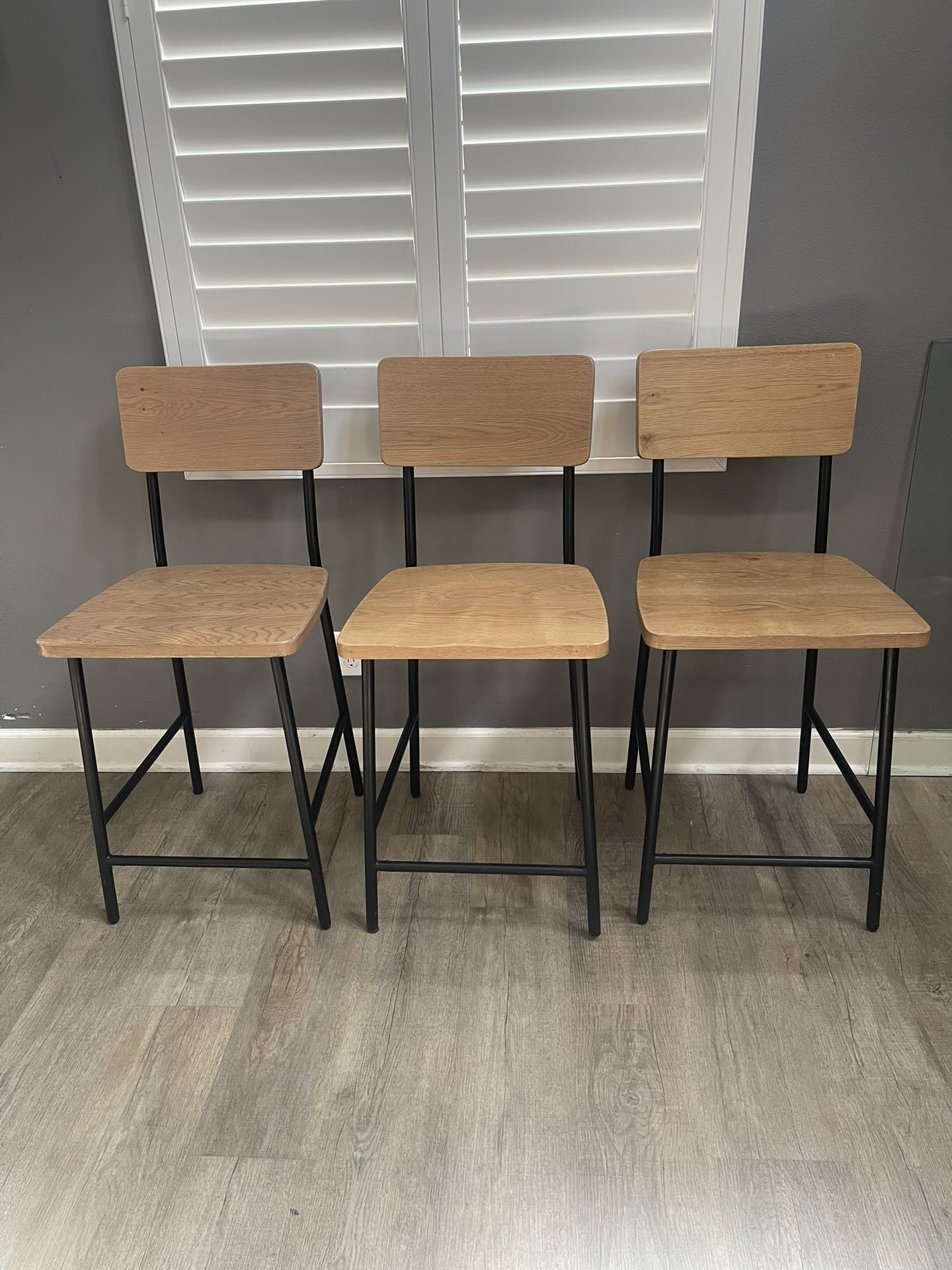 Counter Height Stools Set Of 3