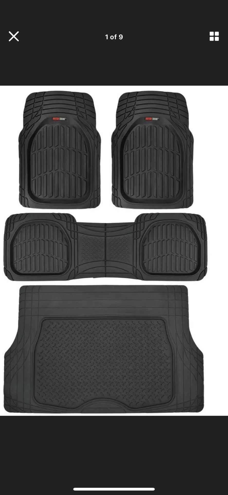 2021 Subaru Forester Rubber OEM Floor Mats