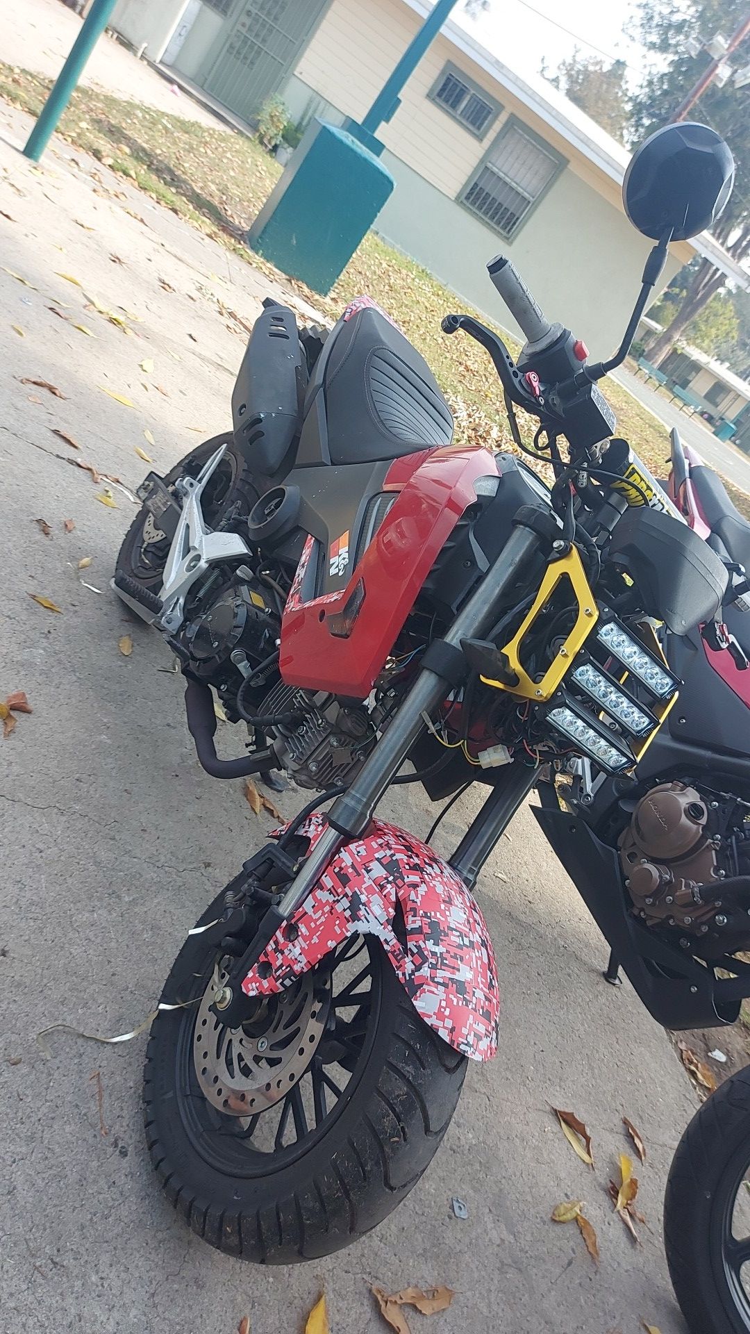 Street legal honda grom clone/vader 125cc with modifications read ad Boom Vader 125cc