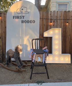 First birthday decorations