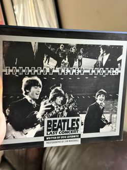 Awesome 😎!! Original-  The Beatles Tomorrow Never Knows 1987 Book – Jim Marshall – Last Concert
