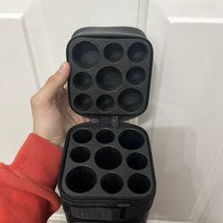 NEW - Black Hard 3x6 Pool Cue Case/Billiard Stick Carrying Case (3 Butt/6 Shaft)