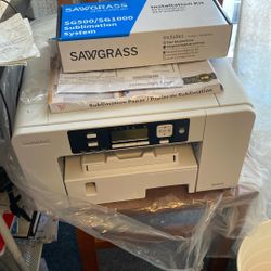 Sawgrass Sg500  Printer With Sublimation Paper