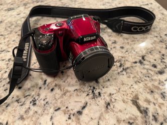 Nikon COOLPIX L810 16.1MP Digital Camera Red w/26x Zoom Bundle Camera 📸