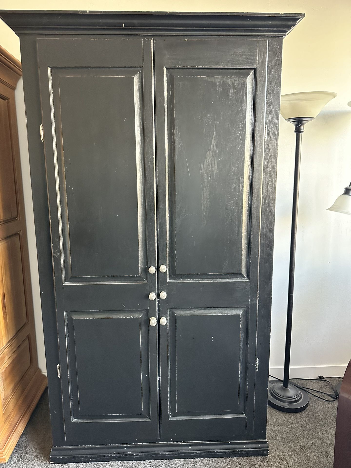 Large Black Cabinet