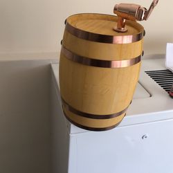 Wooden Keg Whiskey Barrel