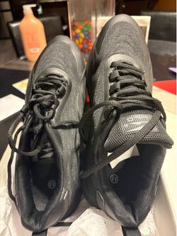 Black LLG  walking shoes.