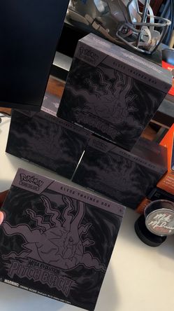 Pokémon Mega Evolution: Pitch Black Elite Trainer Boxes – New & Sealed