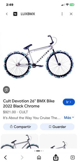 Cult Devotion 26" BMX Bike Black Che