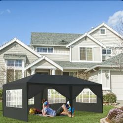 10 X 20 Pop Up Canopy Tent with Sidewalls 10x20