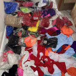 Whole Box New Clothes. 