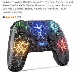 Wireless switch game controller, new