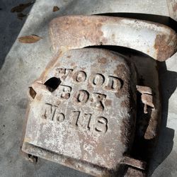 2 Antique  Cast Iron Stove Doors. These Are From Old Wood Burning Stoves! $25 Each