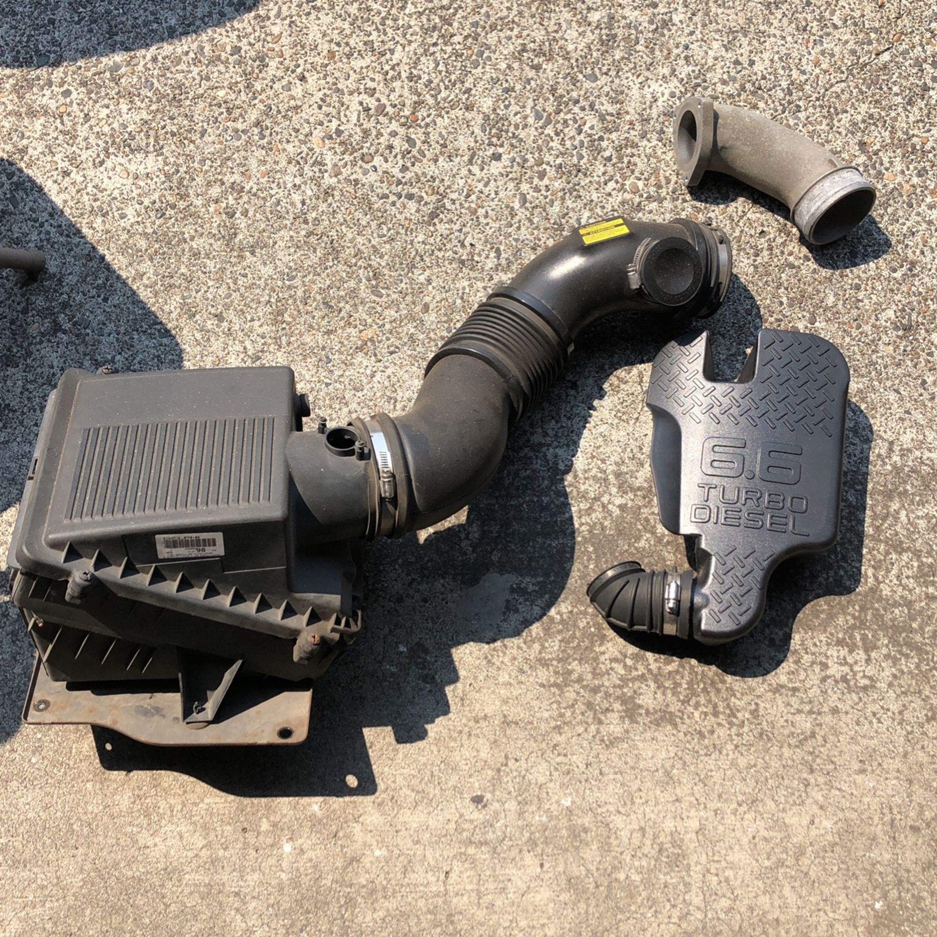 LB7 Duramax Air Box And Intake Horn