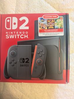Nintendo Switch 2 – Choose One Game Bundle – Brand New Sealed