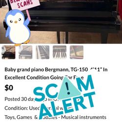 Brady Gran Piano this Is A Scam From Leni And Mari