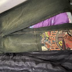 LIMITED EDITION HARLRM GLOBE TROTTER PANTS