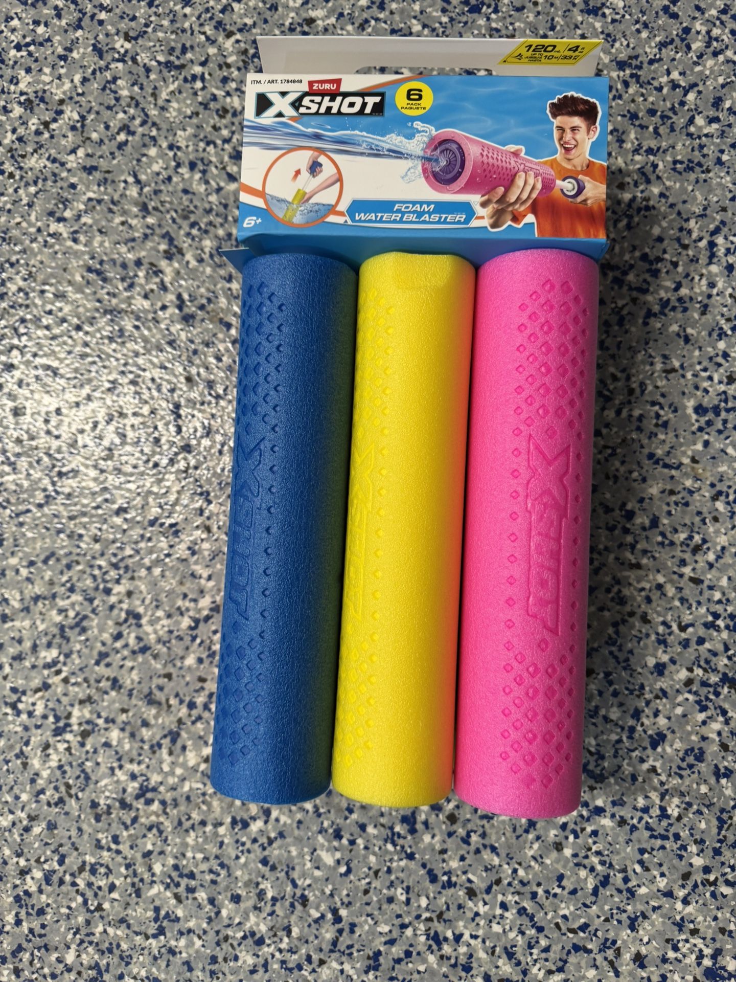 Zuru X-Shot Foam Water Blaster, 6-count