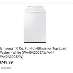 Samsung Washer And Dryer Set Used For 6 Months Need To Sell Before I Move. $1200 Cash