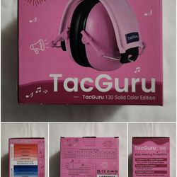 TacGuru Kids / Toddler Hearing Protection Headphones
