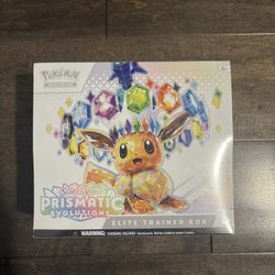 Pokemon Prismatic Evolutions Elite Trainer Box