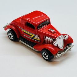 Vintage 1987 Hot Wheels Speed Fleet 3-Window ‘34 ZZ Top Eliminator Mint Loose
