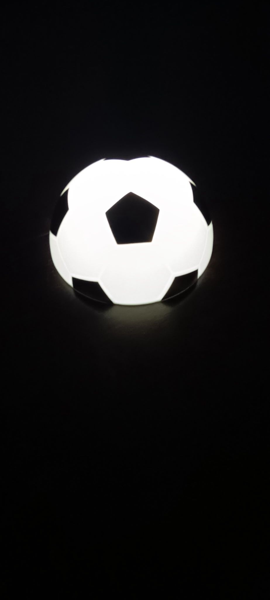 Soccer Ball Wall Light Decor