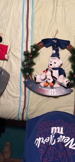 New England Patriots Wreath