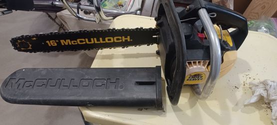 Vintage McCulloch chainsaw Eager Beaver 16-in