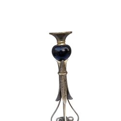 20" x 6 "Stylish pillar candle holder from Design Toscano  Home Designs