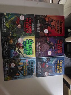 Last Kids on Earth 6 hard cover books